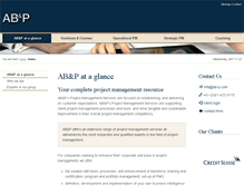 Tablet Screenshot of ab-p.com